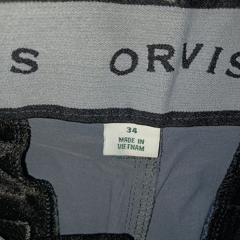 Mens orvis hiking pants 34 x 32